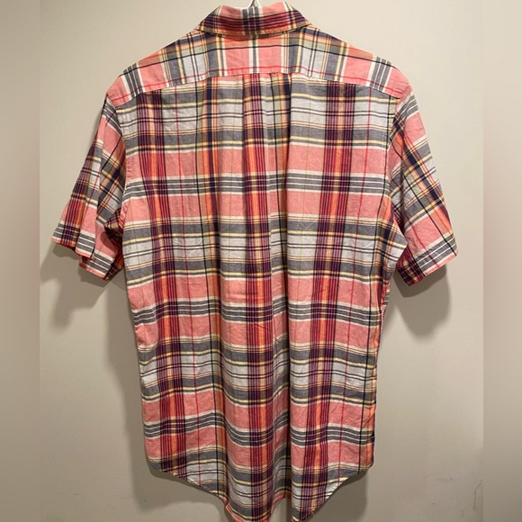 Ralph Lauren Polo Plaid Button Up Short Sleeve - Picture 2 of 4